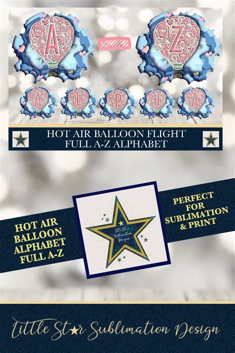 Hot Air Ballon Flight Full A Z Alphabet