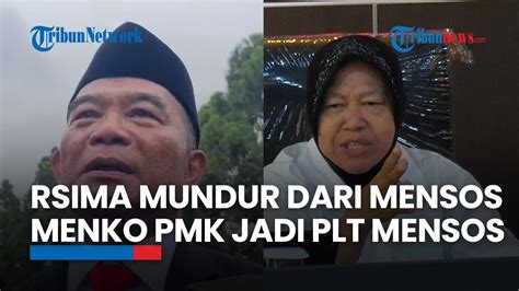 Risma Mundur Jokowi Tunjuk Muhadjir Jadi Plt Mensos YouTube