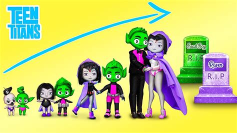 Teen Titans Go Raven And Beast Boy 10 Lol Omg Hacks Youtube