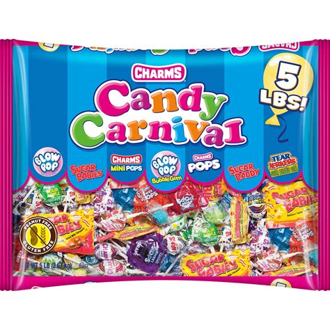 Charms Candy Carnival Assorted Bag Candy, 80 oz - Walmart.com