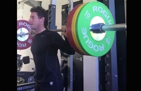 Rory Mcilroy Workout