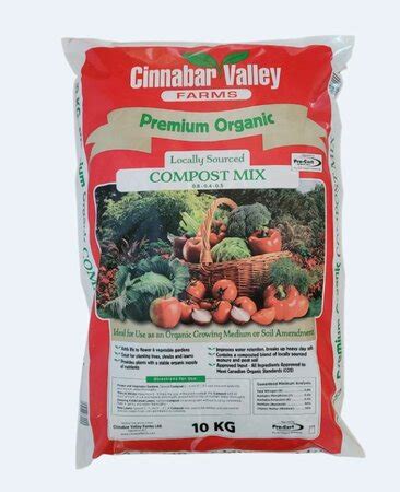 Premium Organic Compost Mix Kg My Soil Cinnabar Valley Farms