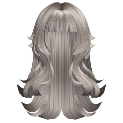 Grunge Wolfcut Y K Messy Lush Hair Ash Blonde Roblox
