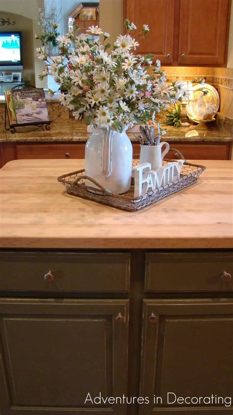 Farmhouse Kitchen Island Centerpiece Ideas Jacquelin Martino