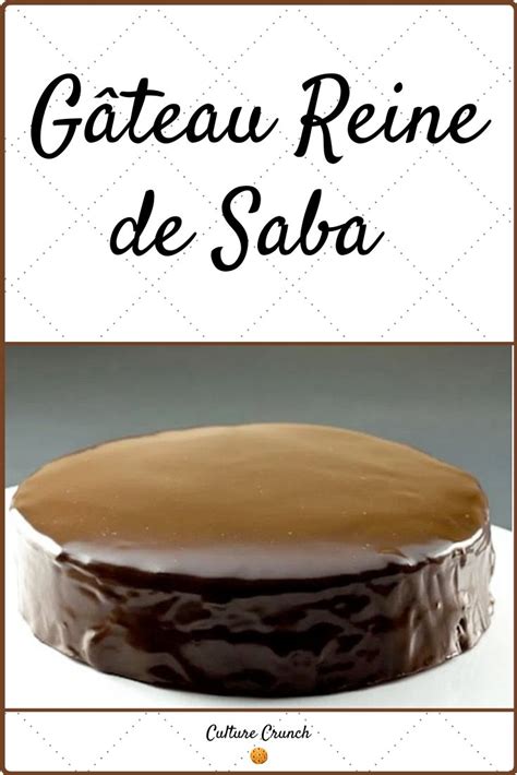 GÂTEAU REINE DE SABA la recette facile Recette facile Dessert