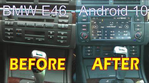 BMW E46 Navigation Install July 2020 NEW Android 10 YouTube