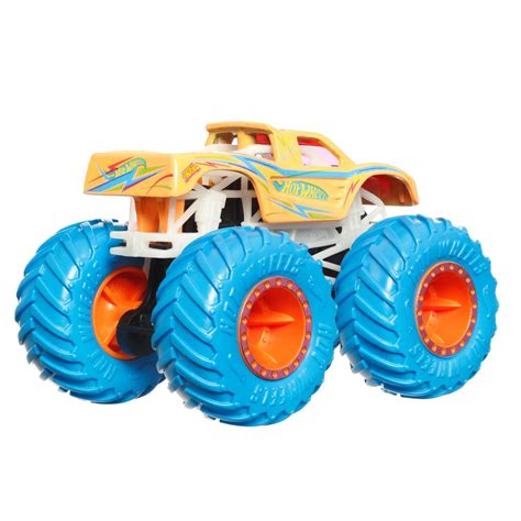 Количка Hot Wheels Monster Truck Glow in the Dark Podium Crasher