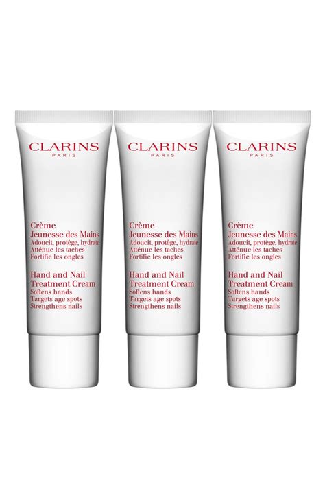 Clarins Hand & Nail Treatment Cream Trio (Set of 3) (USD $45 Value) | Nordstrom