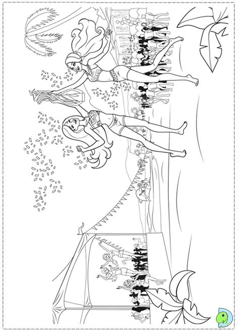 Barbie in a Mermaid Tale coloring page- DinoKids.org