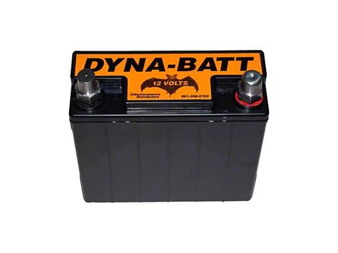 Performance Distributors Camaro Dyna Batt 12 Volt Dry Cell Battery With Top Post Terminals 8 1