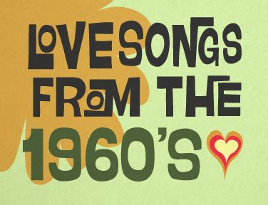 Pop Love Songs of the Early 1960s