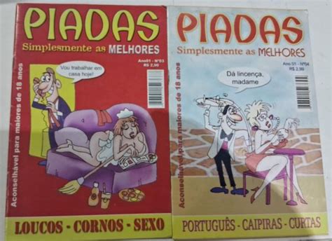 Revista Piadas Selecionadas Melhores Simplesmente Rola Na Rede Sebo E