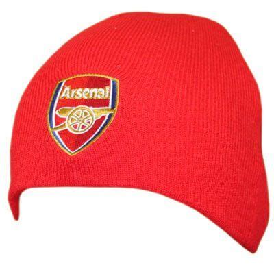 Arsenal Red Knitted Hat | Soccer Box