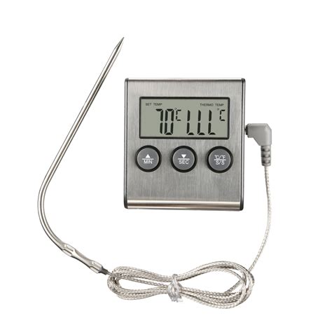 Yh 289 Digital Oven Thermometer Kitchen Food Cooking Meat Bbq Probe Thermometer With Timer Water