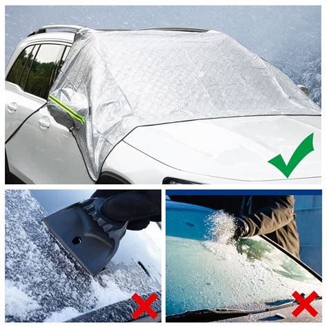 Car Truck Windshield Cover Winter Snow Ice Rain Frost Guard Sun Shade Outdoor Us Ebay