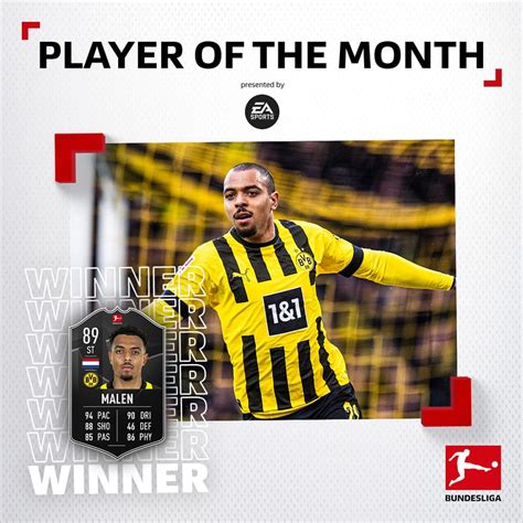 Fifa 23 Potm De La Bundesliga El Ganador Del Premio De Abril Ha Sido