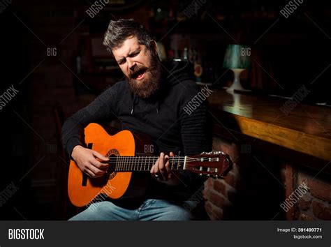 Handsome Bearded Man Image Photo Free Trial Bigstock