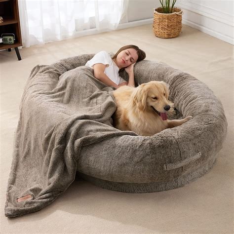 ILPEOD Cama Para Perros Humanos Para Personas Adultas Cama Gigante