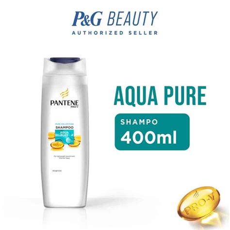 Jual Pantene Shampoo Aqua Pure Ml Farmaku