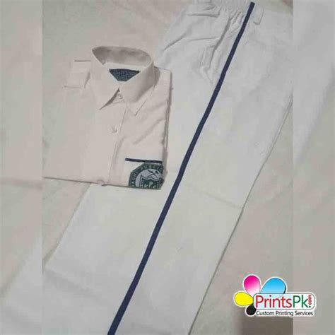 Karachi Public School PT Uniform - Blue house | Blue house, Custom ...