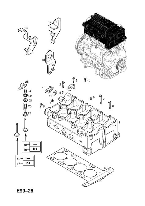 Opel Vectra B Cylinder Head Plugs And Gasket Opel Epc Online