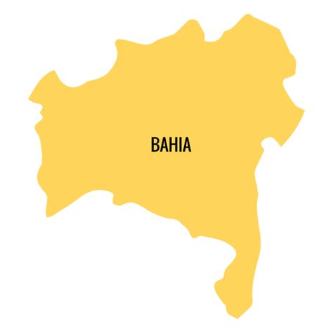 Mapa Estado Da Bahia - Mapa do estado da Bahia - Baixar PNG/SVG Transparente