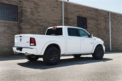 A Few Exterior Upgrades For White Dodge Ram 1500