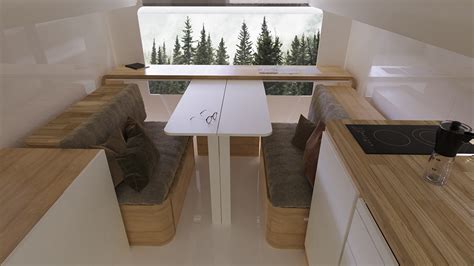 SOTRA- camper trailer interior design on Behance