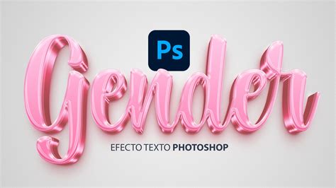 Como Hacer Texto Femenino Photoshop Aprende Facil