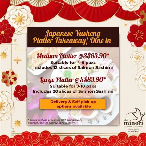 5 Jan 2023 Onward: Shin Minori Chinese New Year Yusheng Platter - SG ...