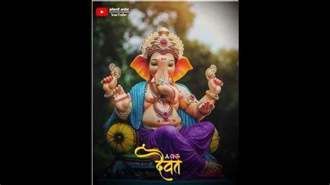 गणपती बाप्पा मोरया🙏🌺🌎 ️ Ganpati Bappa Moraya ️ Shorts Viral