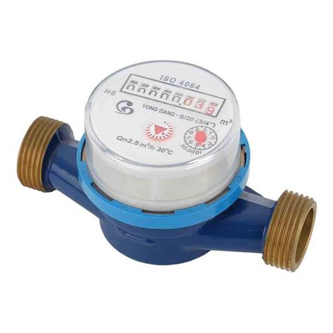 Single Jet Cold Hot Brass Outer Adjuster Water Meter China