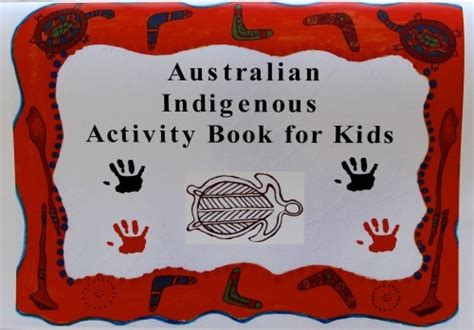 Australian Indigenous Activity Book For Kids