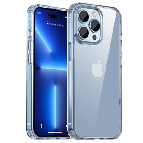 Ipaky Iphone Pro Max Skal Genomskinligt Transparent Transparent