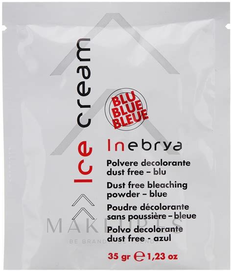 Inebrya Bleaching Powder Blue Polvo Decolorante Azul Makeup Es