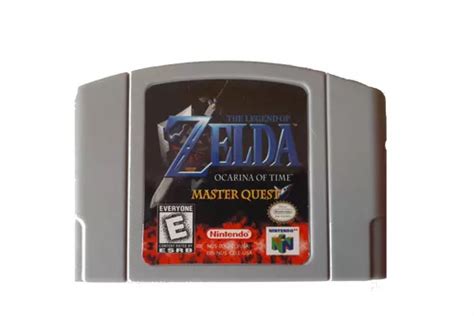 Zelda Master Quest Zelda Ocarina Time 64 N64 Nintendo 64 Meses