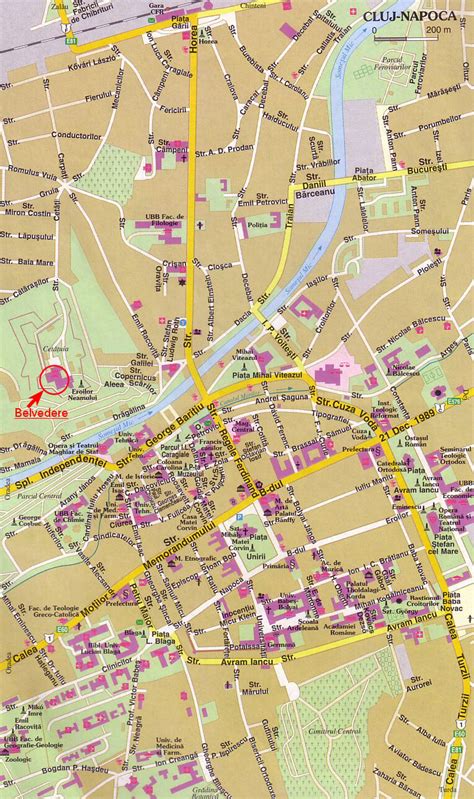 Cluj City Map - Cluj Romania • mappery