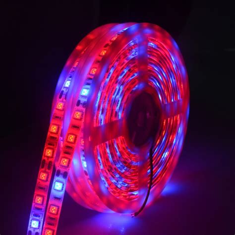 5m 300 LEDs SMD 5050 Full Spectrum LED Strip Light Fitolampy Grow