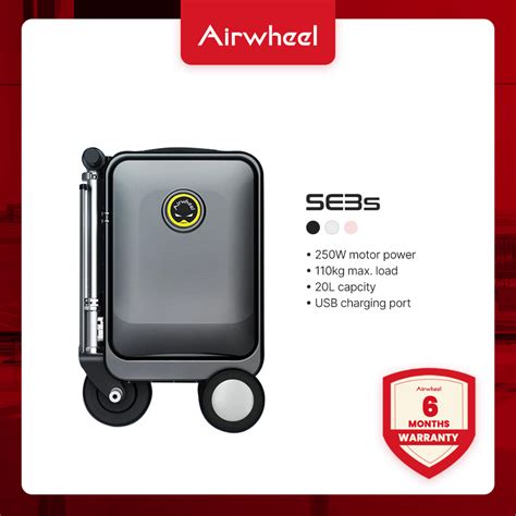 Airwheel Se S Smart Electric Luggage Shopee Philippines