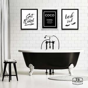 Get Naked Decor Get Naked Sign Funny Bathroom Art Bathroom Etsy