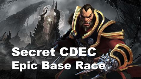 Secret Vs Cdec Epic Base Race Dac Dota Youtube