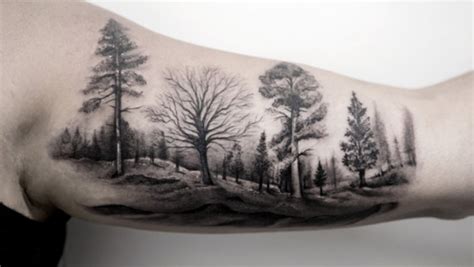 55 Magnificent Tree Tattoo Designs and Ideas - TattooBlend