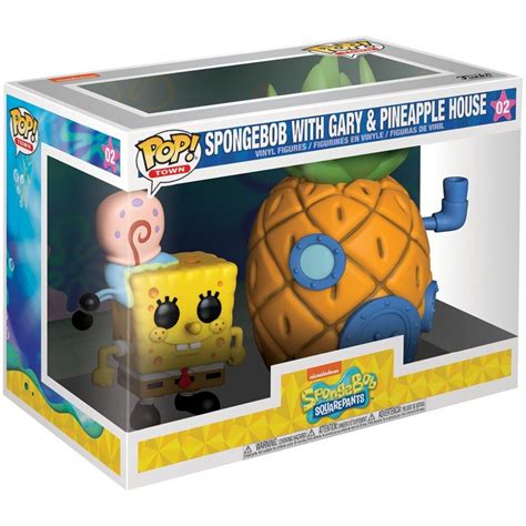 Funko Pop Spongebob Squarepants Bob Esponja Spongebob With Gary