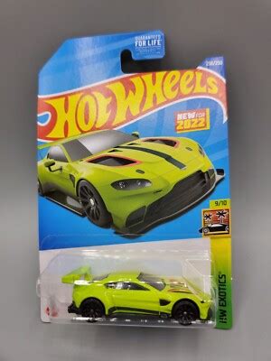 Hot Wheels HW Exotics Series Green Aston Martin Vantage GTE EBay
