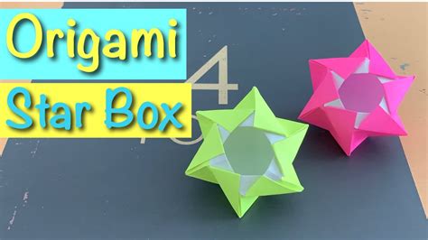 Origami Star Box Youtube