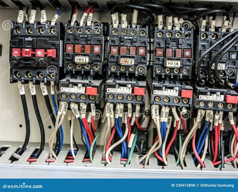 Connection Picture From The Power Distribution Panel For Each System Of