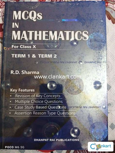 Buy Mathematics For Class Cbse By R D Sharma Examination