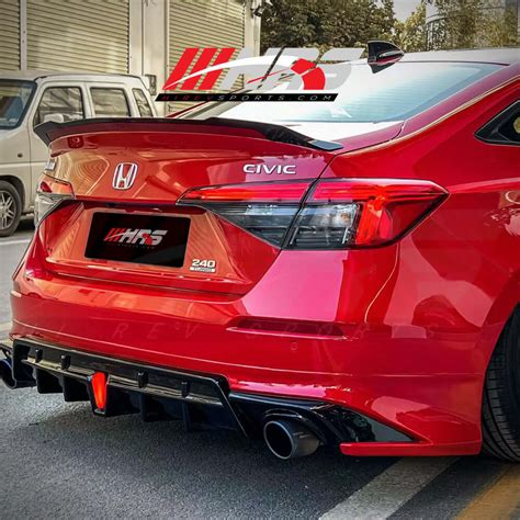 2022 Honda Civic Hatchback Rear Diffuser