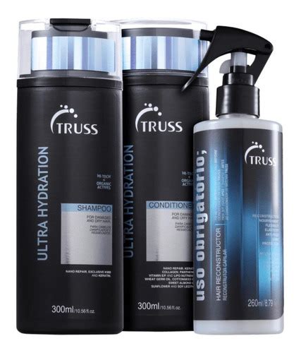 Truss Kit Ultra Hydration Duo Uso Obrigat Rio Reconstrutor Frete Gr Tis