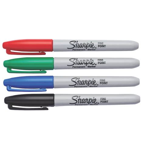 Sharpie Fine Tip Mixed Colours Permanent Marker Pieces Screwfix